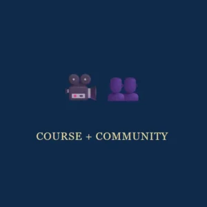 Course + private community